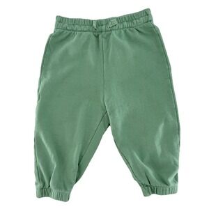 Hanna Andersson Green Sweatpants Pants Size 18-24 Months 80 CM Unisex